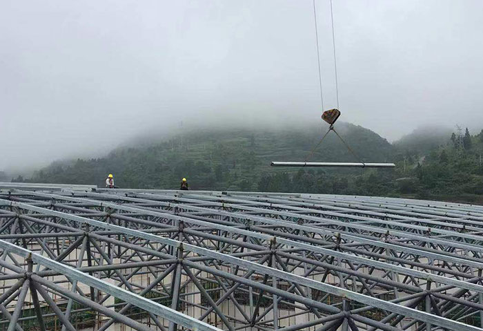 南开网架施工